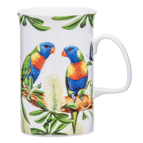 Australian Birds Rainbow Lorikeets Mug