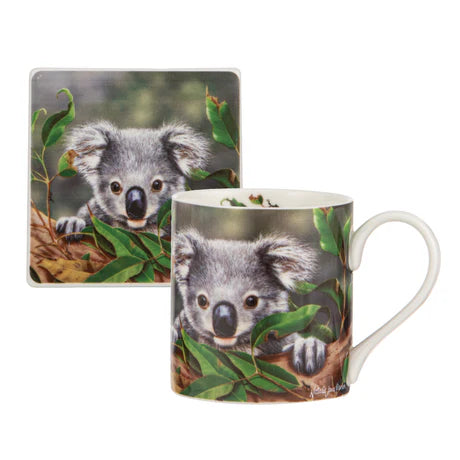Babies Of The Bush Koala Joey Mug & Coaster Set