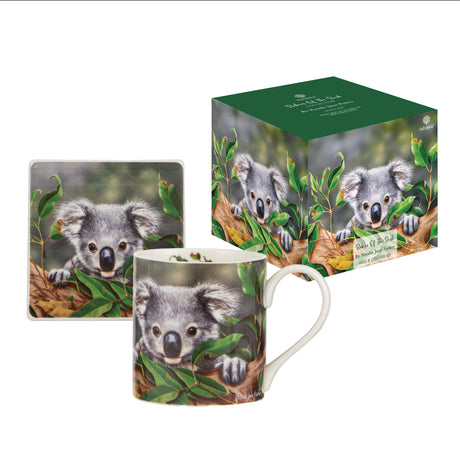 Babies Of The Bush Koala Joey Mug & Coaster Set