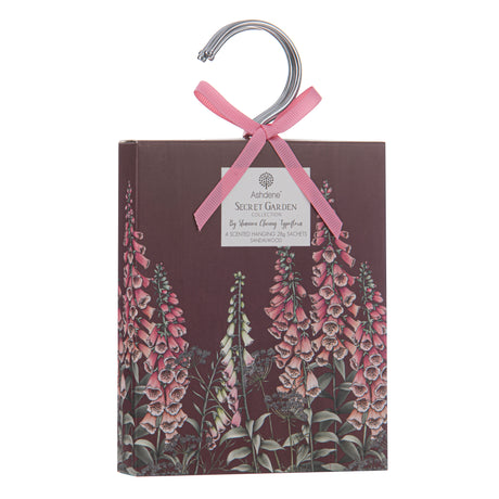 Secret Garden 28g 4pk Sandalwood Hang Scented Sachet