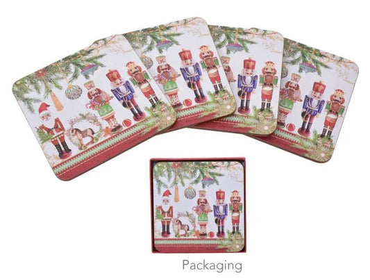 Christmas Nutcracker Coaster Sets