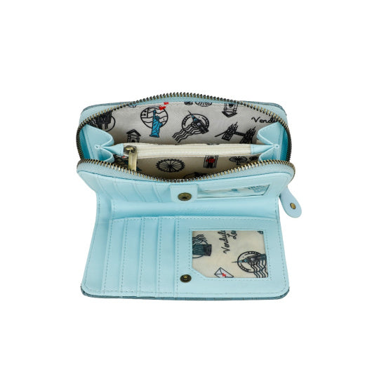 Vendula | Vintage Rose Medium Ziparound Wallet | Vendula London