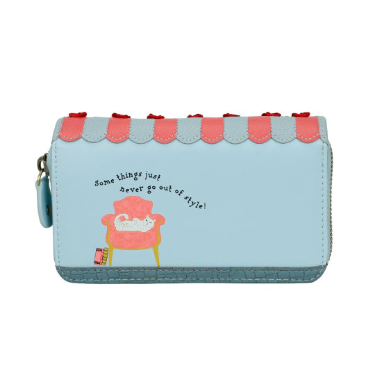 Vendula | Vintage Rose Medium Ziparound Wallet | Vendula London