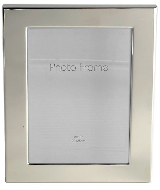 MANHATTAN NICKEL PLATED PHOTO FRAME -  8X10' / 20 x 25cm