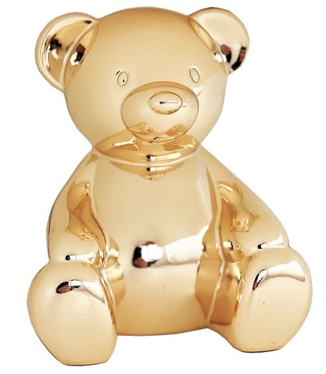 Edward Bear - Gold Finish Money Box