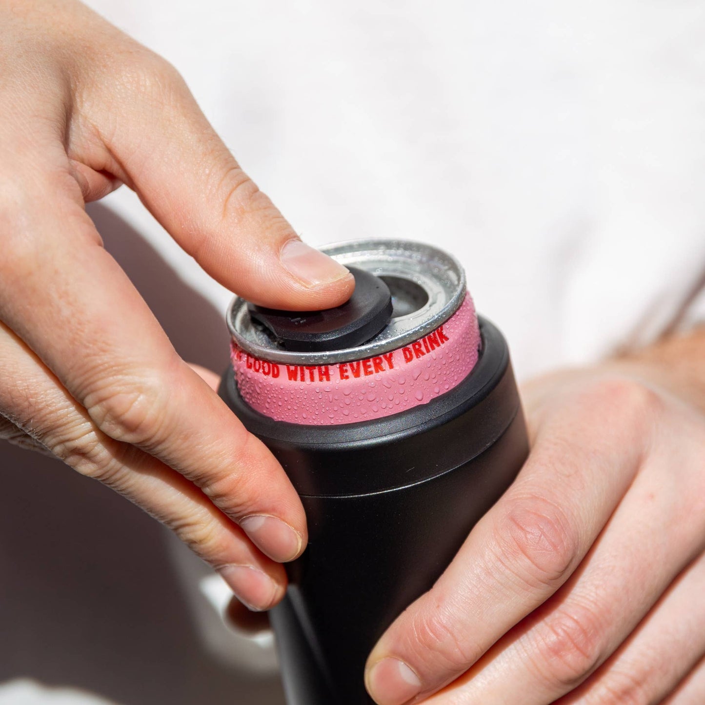 NEW: Huski Slim Can Cooler - Stone Grey