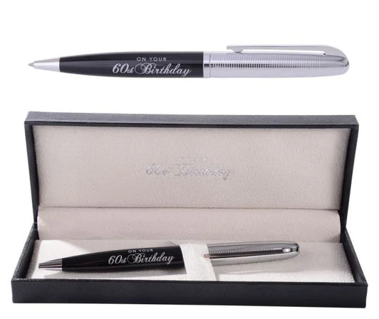 60TH BIRTHDAY BALLPOINT PEN