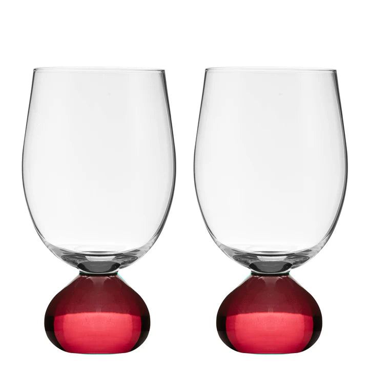 Zephyr Ruby 2pk Wine Glass