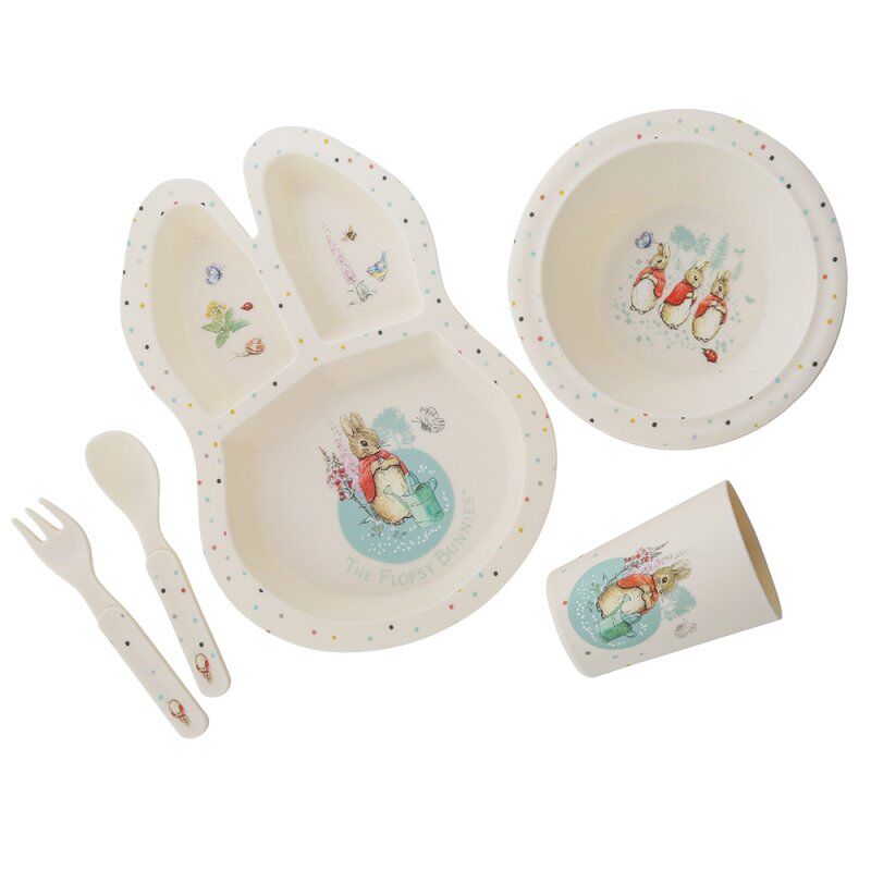 Beatrix Potter - Flopsy 5pc Dinner Set