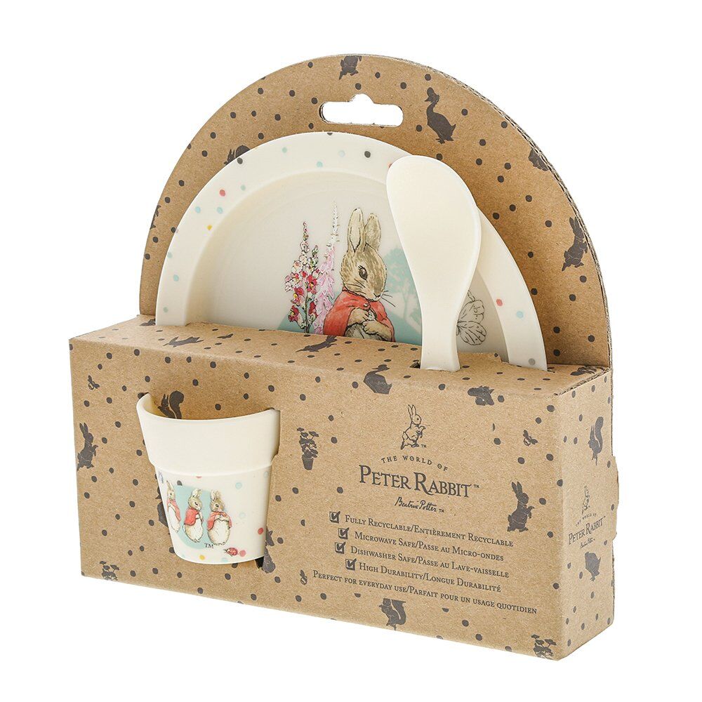 Beatrix Potter - Flopsy Egg Cup Set (3pc)