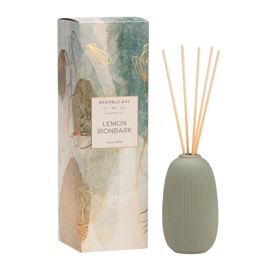 Lemon Ironbark Ceramic Diffuser | Bramble Bay Co