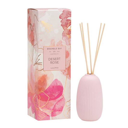 Desert Rose Ceramic Diffuser | Bramble Bay Co