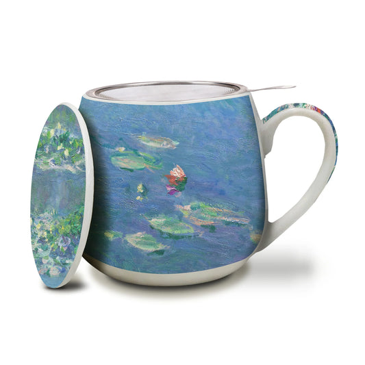 Monet's Water Lilies - Tea Infuser Mug/Cup