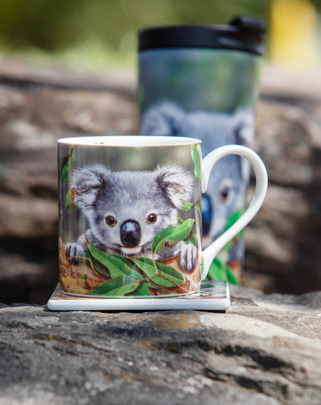 Babies Of The Bush Koala Joey Mug & Coaster Set