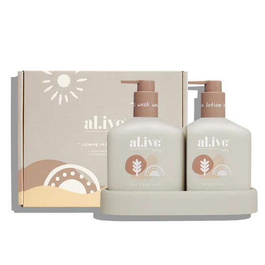 Baby Hair & Body Duo | Calming Oatmeal | al.ive