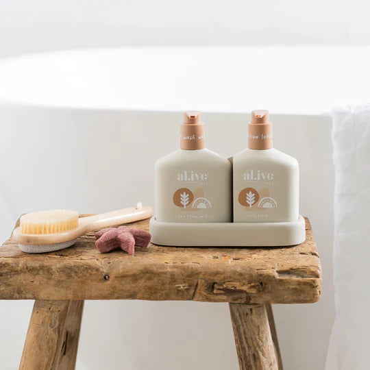 Baby Hair & Body Duo | Calming Oatmeal | al.ive