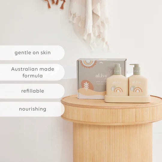 Baby Hair & Body Duo | Gentle Pear | al.ive