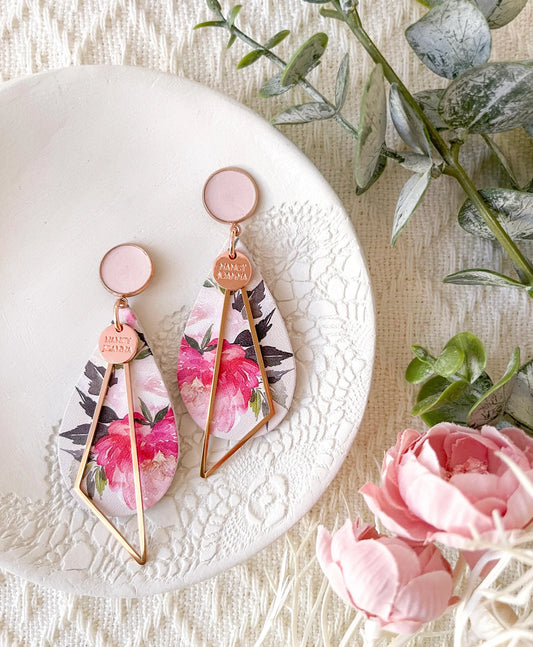 Bloomiful Teardrop Earrings | Nancy Joanna