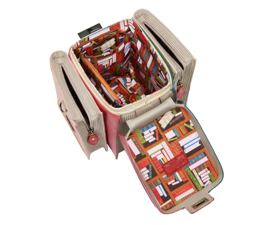 Bookshelf Boulevard Book Stack Bag | Vendula London