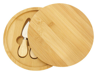 Bamboo Cheese Gift Set with Tools