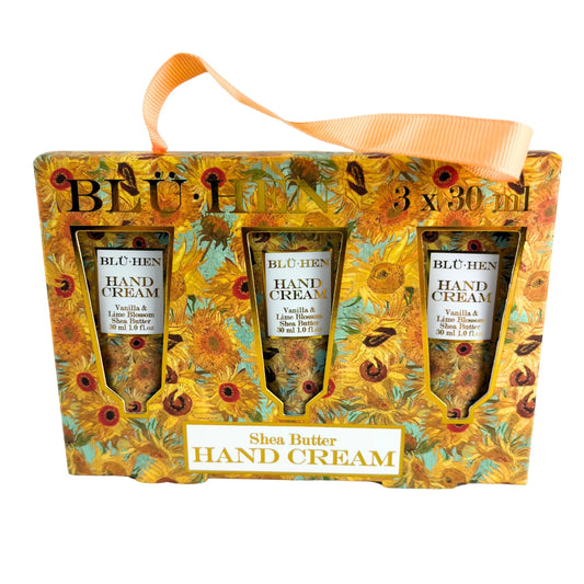 Van Gogh Sunflowers - Hand Cream 3 Pack