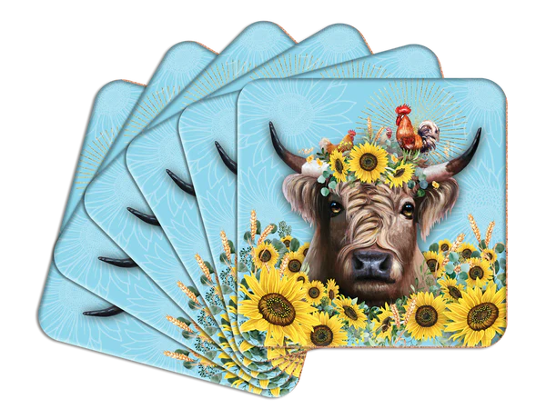 Coaster Set of 6 | Lisa Pollock