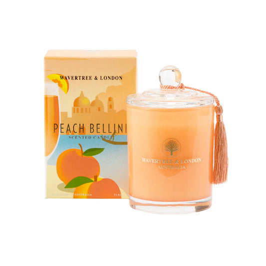 Peach Bellini Candle | Wavertree & London