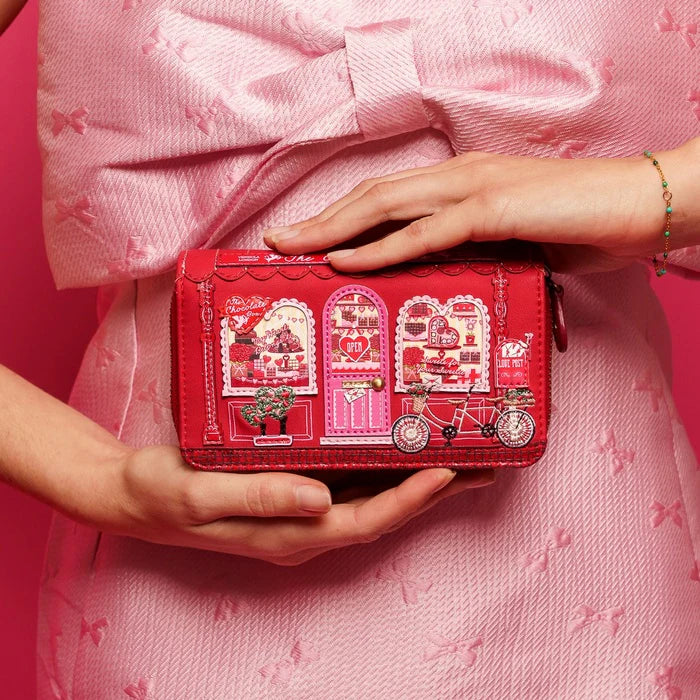 The Chocolate Box Medium Ziparound Wallet | Vendula London