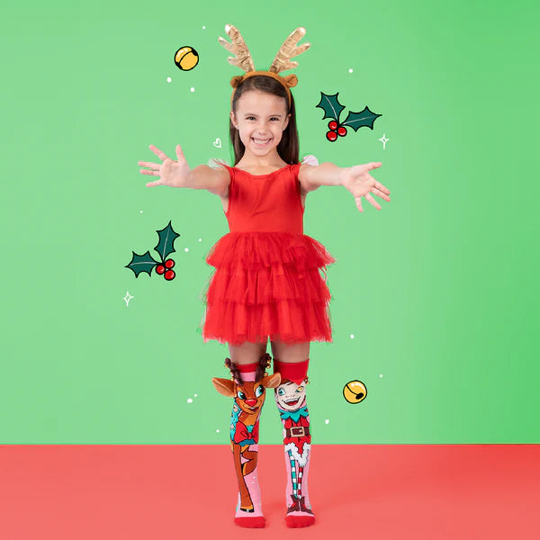 Reindeer & Elf Socks | Madmia