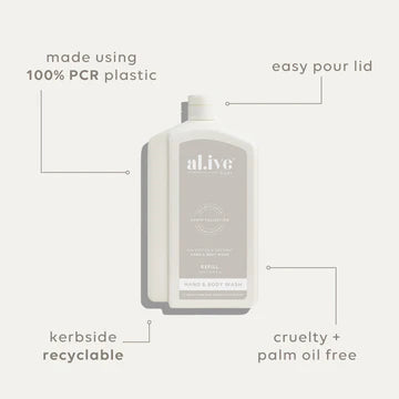 1 L Wash Refill | Sea Cotton & Coconut | al.ive