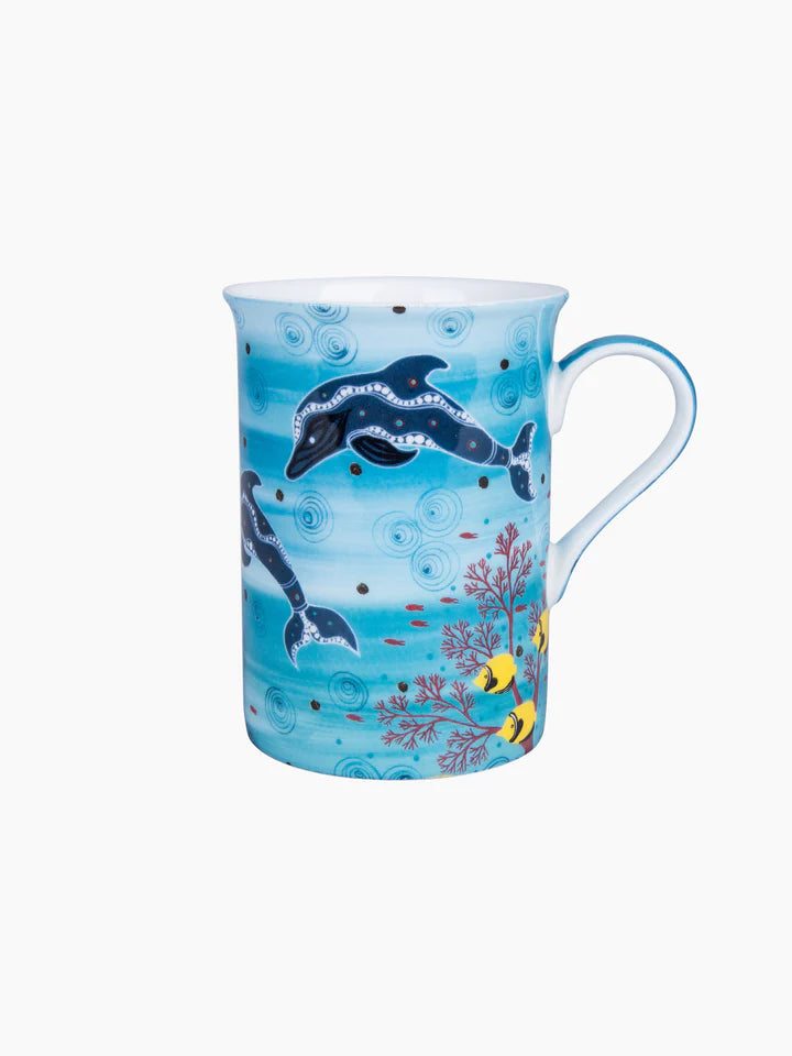 Aboriginal Dolphin Mug