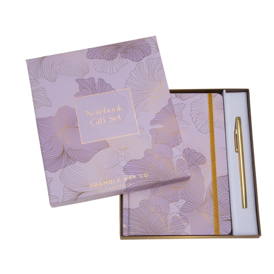 Violet & Patchouli Design Notebook Set | Bramble Bay Co