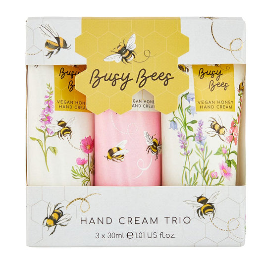 Busy Bees Hand Cream Trio | Heathcote & Ivory