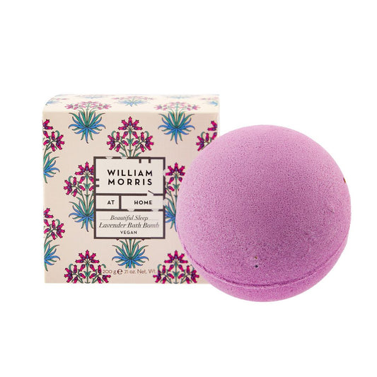 Beautiful Sleep Lavender Bath Bomb | William Morris at Home