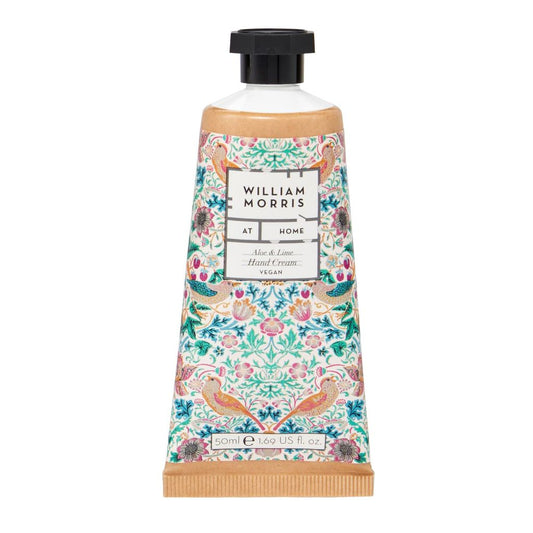 Aloe & Lime Hand Cream Strawberry Thief | William Morris at Home