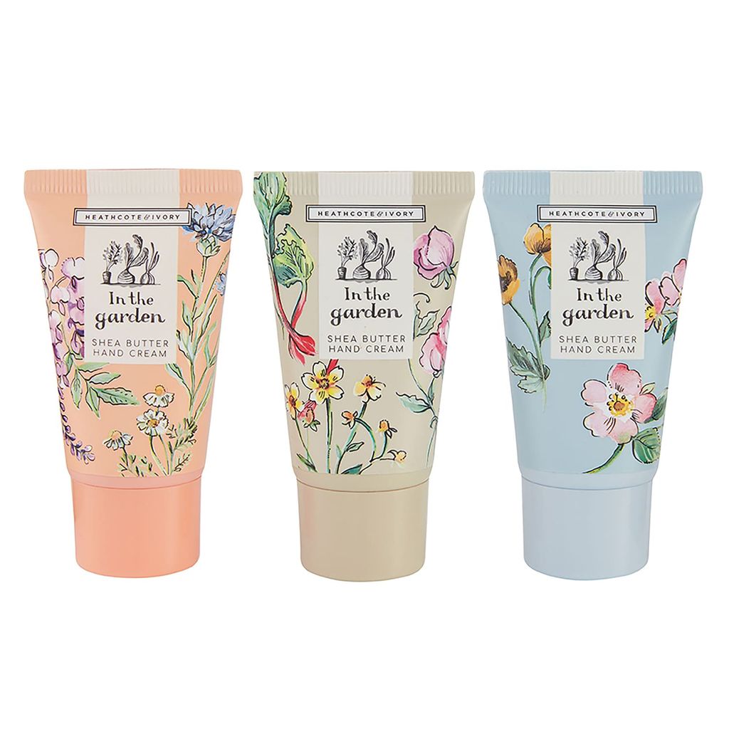 In the Garden Hand Cream Trio | Heathcote & Ivory