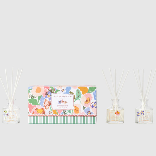 Fleur Jardin Diffuser Trio Collection | Palm Beach