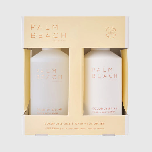 Coconut & Lime Wash & Lotion Set | Palm Beach