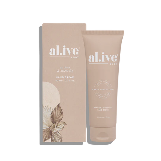 Hand Cream 80ml | Apricot & Sweet Fig | al.ive