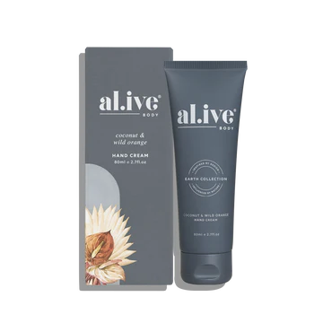 Hand Cream 80ml | Coconut & Wild Orange | al.ive