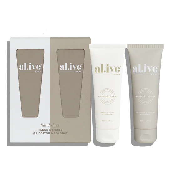 Hand Duet | Mango & Lychee + Sea Cotton & Coconut | al.ive