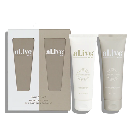 Hand Duet | Mango & Lychee + Sea Cotton & Coconut | al.ive