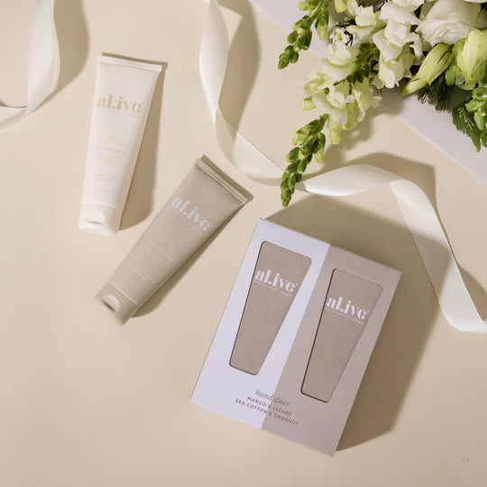Hand Duet | Mango & Lychee + Sea Cotton & Coconut | al.ive