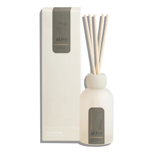 Reed Diffuser | Willow Gum & Lemon Myrtle | al.ive