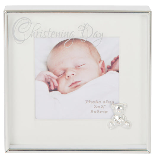 Christening Day Square Photo Frame