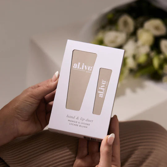 Hand & Lip Duet | Mango & Lychee | al.ive