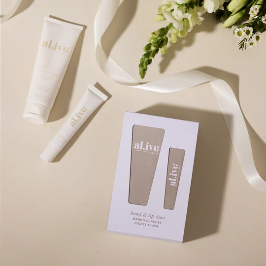 Hand & Lip Duet | Mango & Lychee | al.ive