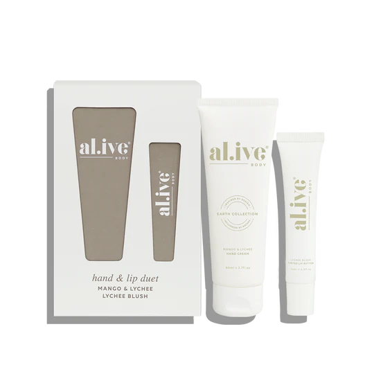 Hand & Lip Duet | Mango & Lychee | al.ive