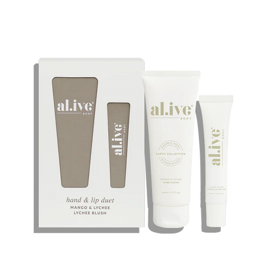 Hand & Lip Duet | Mango & Lychee | al.ive