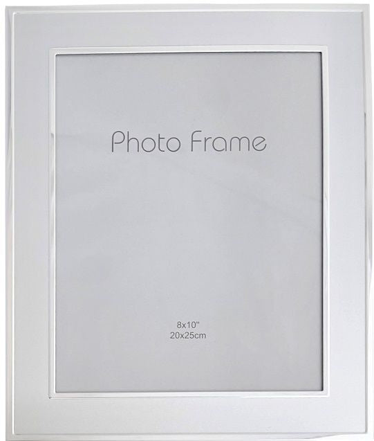 HELMER PHOTO FRAME FROSTED/SILVER ALUMINIUM
